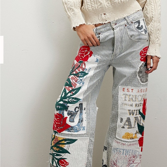 Free People Denim - NWOT Women's Free People We The Free Lost and Found Boyfriend Jeans Size 30